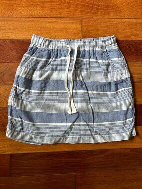 Gap lined linen skirt